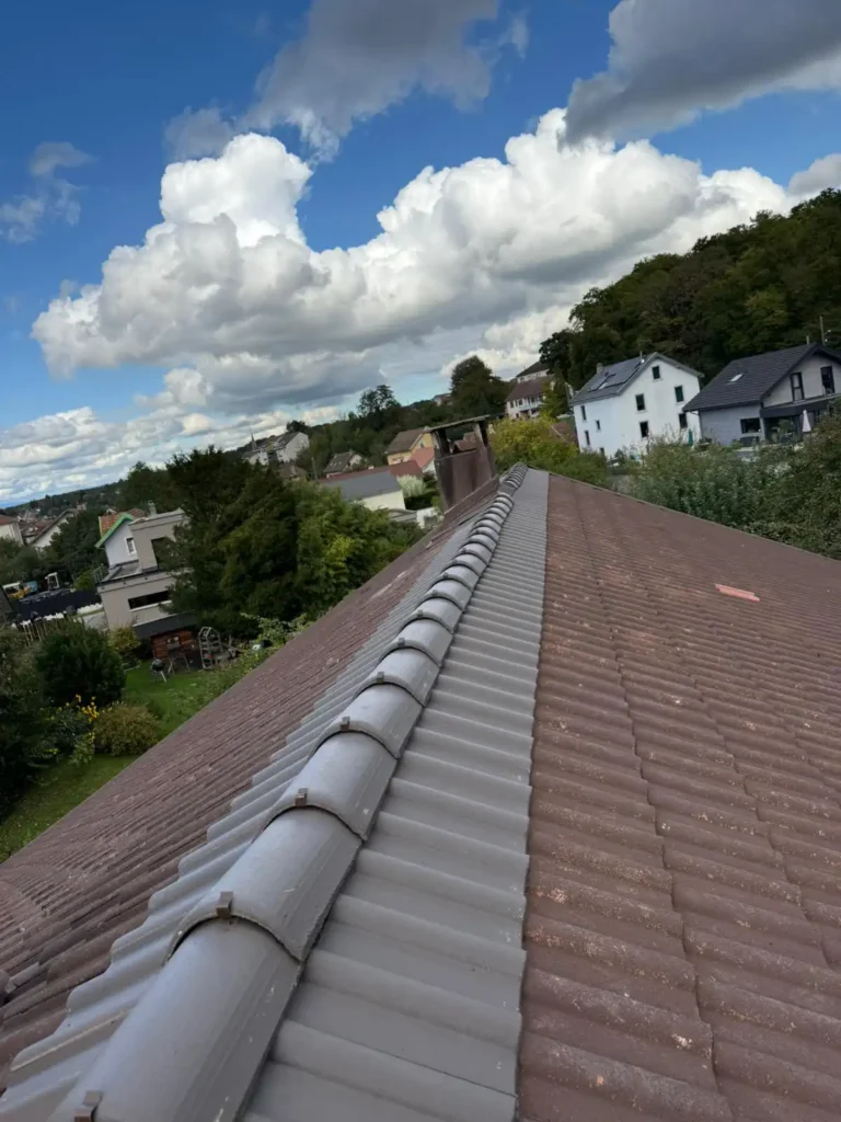 rénovation de faitage par Meinhard Couverture